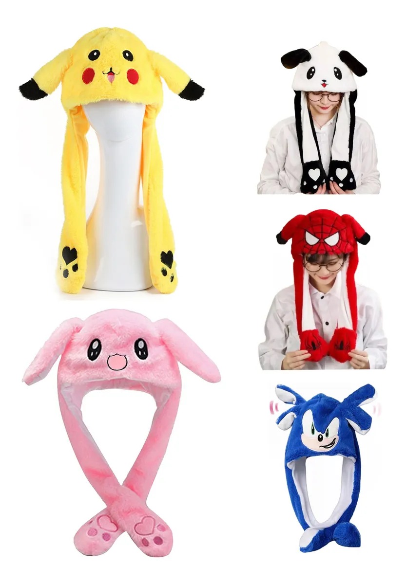 Gorro De Peluche Levanta Orejas Con Luce modelo